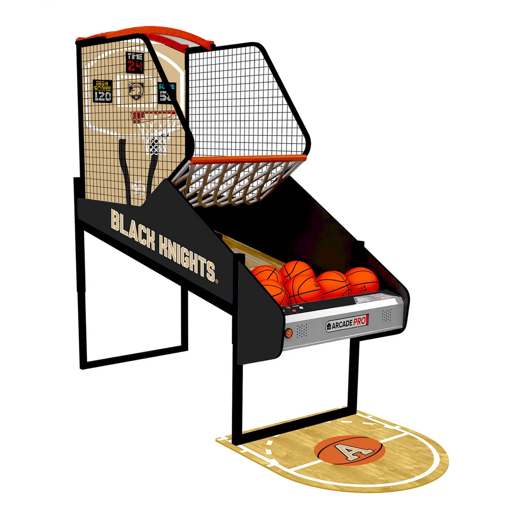 ICE College Game Hoops Pro Basketball Arcade Game-Arcade Games-ICE-Michigan Spartans-Game Room Shop