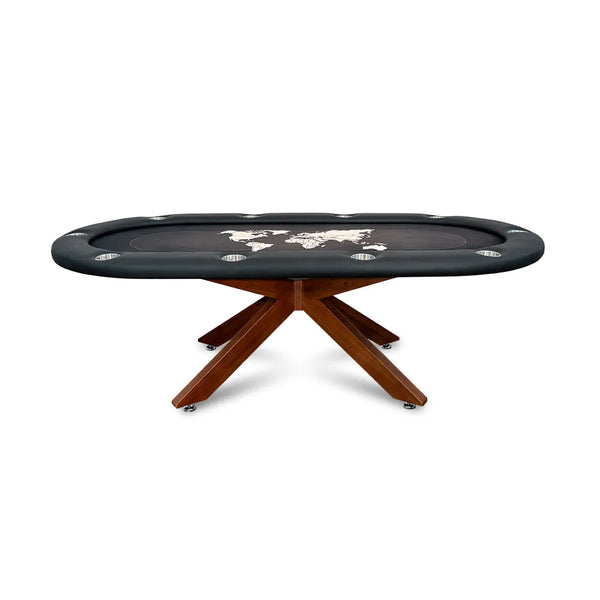 BBO Poker Tables The Axiom Poker Table-Poker & Game Tables-BBO Poker Tables-Black Walnut-No Thank You-Game Room Shop