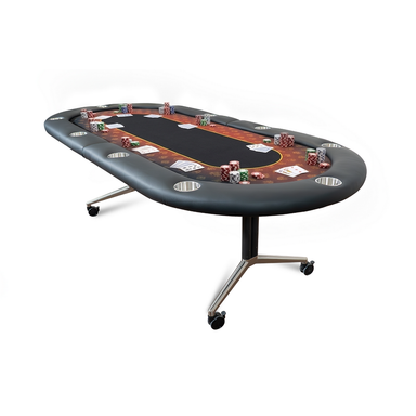 BBO Poker Tables Smart Fold Poker Table-Poker & Game Tables-BBO Poker Tables-Oval-Game Room Shop