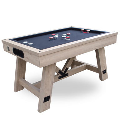 Freetime Fun Baddah Bing 54" Bumper Pool Table-Billiard Tables-Freetime Fun-Table Only-Rustic Oak-Game Room Shop