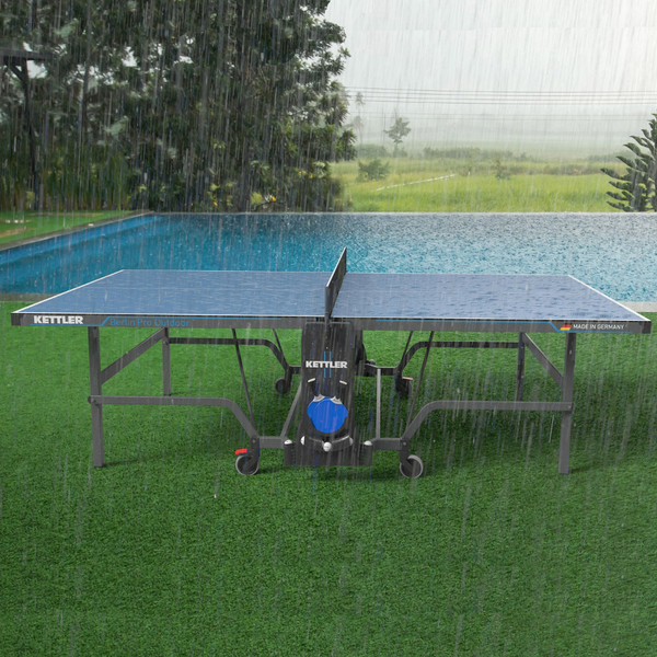 Kettler Berlin Pro Outdoor Table Tennis Table 4-Player Bundle-Table Tennis Table-Kettler-No Thank You-Game Room Shop