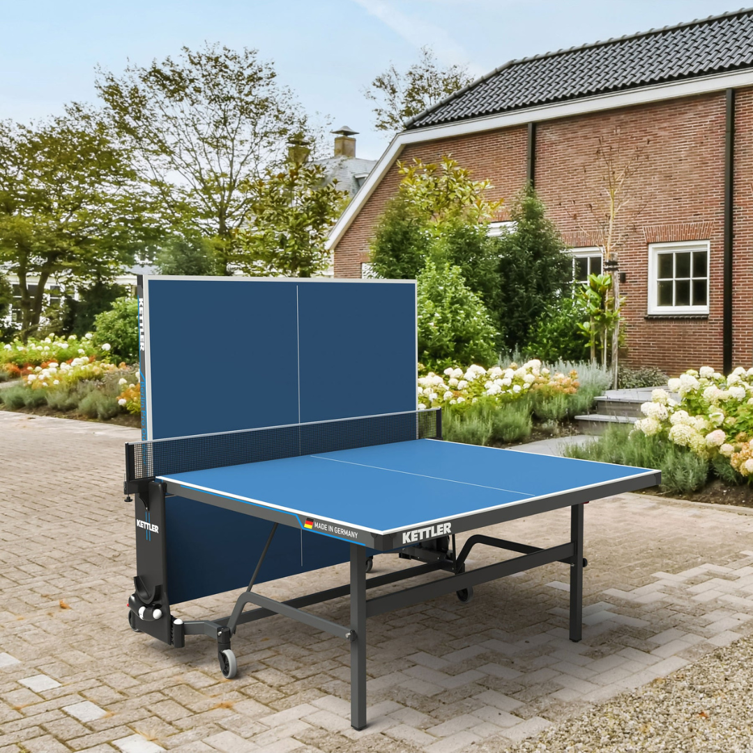 Kettler Berlin Pro Outdoor Table Tennis Table 4-Player Bundle-Table Tennis Table-Kettler-No Thank You-Game Room Shop