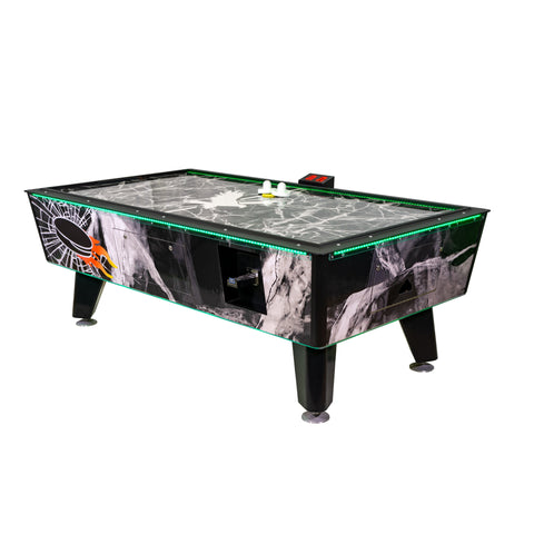 Great American Recreation Black Ice Air Hockey Table-Great American Recreation-Coin Operated-7ft Length-Side Score-Game Room Shop