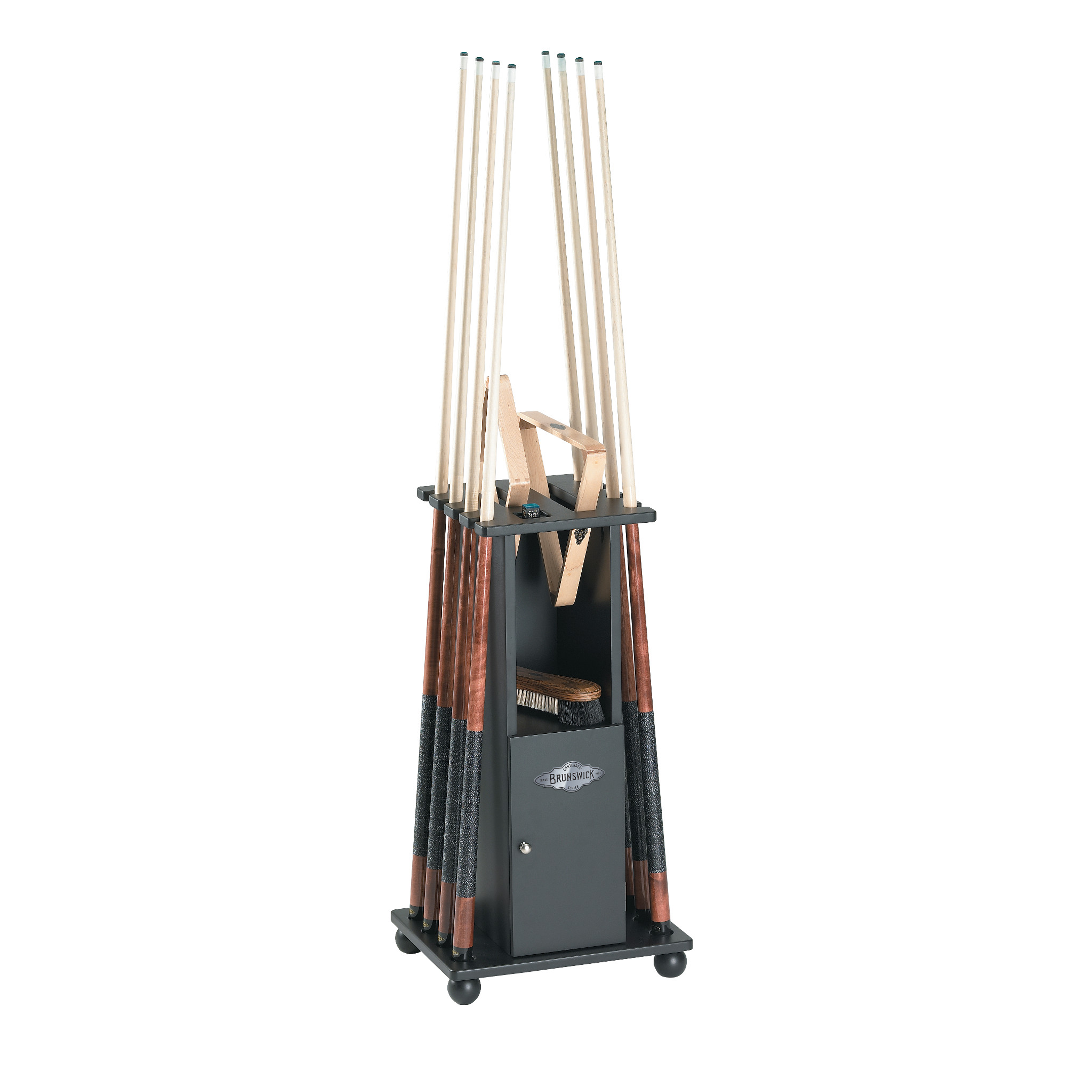 Queue de billard vintage en bois noble & nacre - 2 parties Queue de billard vintage en bois noble & nacre - 2 parties