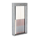 Brunswick Billiards Sanibel Wall Cue Rack-Pool Cue Racks & Holders-Brunswick-Rustic Grey-Game Room Shop