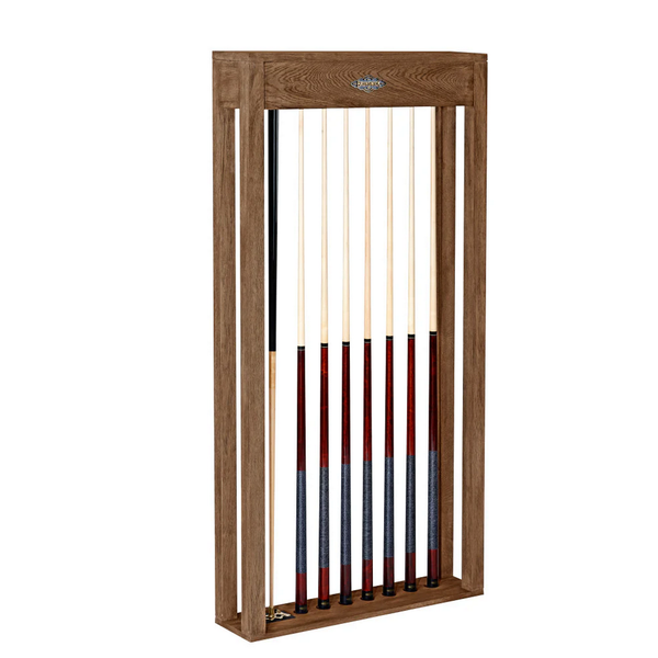 Brunswick Billiards Sanibel Wall Cue Rack-Pool Cue Racks & Holders-Brunswick-Rustic Dark Brown-Game Room Shop