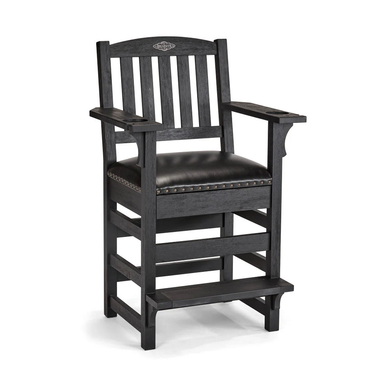 Brunswick Centennial Player's Chair-Spectator Chair-Brunswick-Black Wire Brush-Game Room Shop