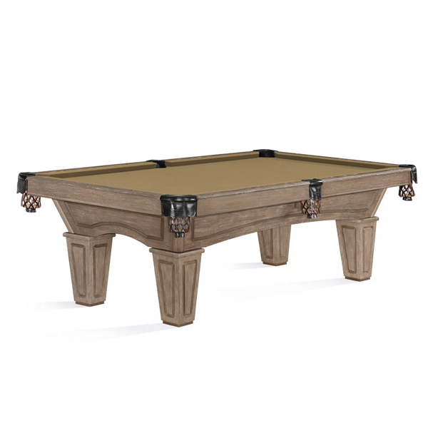 Brunswick Billiards Allenton 8 Foot Pool Table-Billiard Tables-Brunswick-Driftwood-Tapered-Game Room Shop