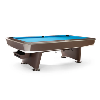 Brunswick Billiards Gold Crown VII Pool Table-Billiard Tables-Brunswick-Classic Brown-Game Room Shop