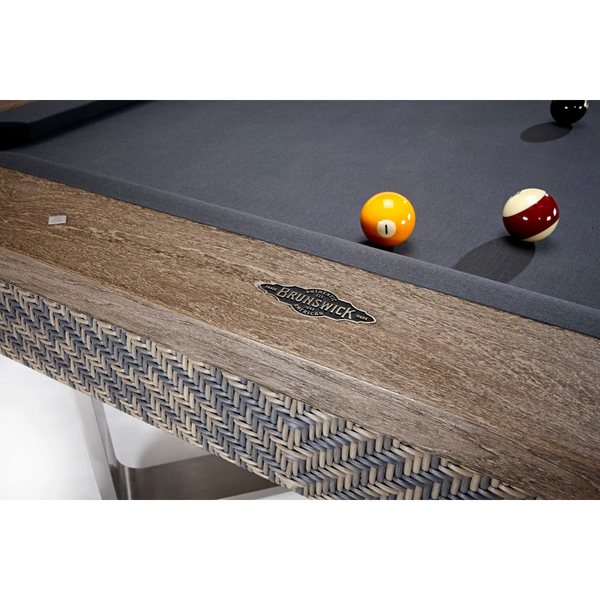 Brunswick Billiards The Bali Breeze x Panama Jack 8' Pool Table-Billiard Tables-Brunswick-Sunbrella Aruba-Game Room Shop