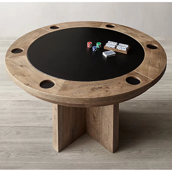 Brunswick Parsons Poker Table-Poker & Game Tables-Brunswick-Black-Game Room Shop