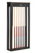Brunswick The Henderson Wall Cue Rack-Pool Cue Racks & Holders-Brunswick-Walnut and Matte Black-Game Room Shop