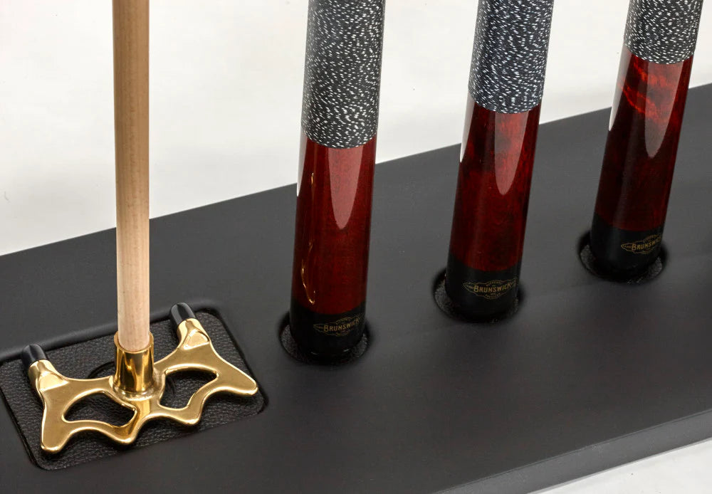 Brunswick The Henderson Wall Cue Rack-Pool Cue Racks & Holders-Brunswick-Espresso-Game Room Shop