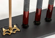 Brunswick The Henderson Wall Cue Rack-Pool Cue Racks & Holders-Brunswick-Espresso-Game Room Shop