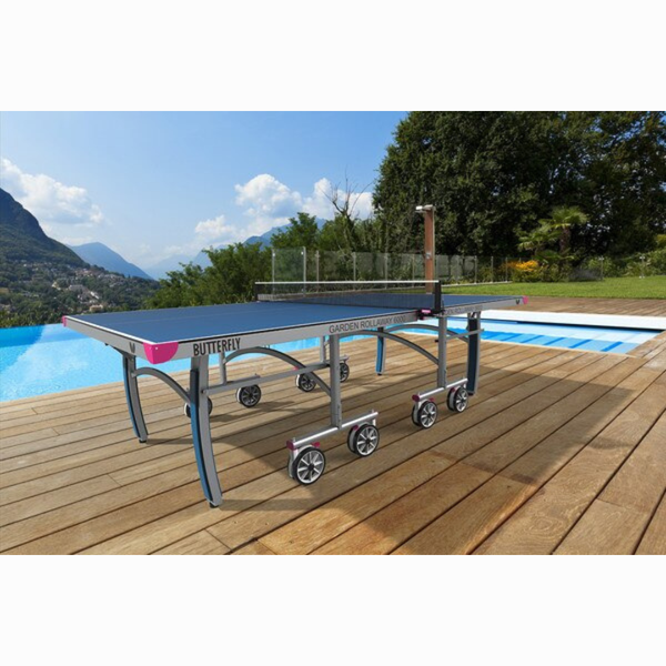 Butterfly Garden 6000 Outdoor Table Tennis Table-Table Tennis Table-Butterfly-Game Room Shop