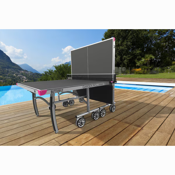 Butterfly Garden 7000 Outdoor Table Tennis Table-Table Tennis Table-Butterfly-Game Room Shop