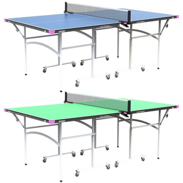 Butterfly Junior Rollaway Home Table Tennis Table-Table Tennis Table-Butterfly-Blue-Game Room Shop