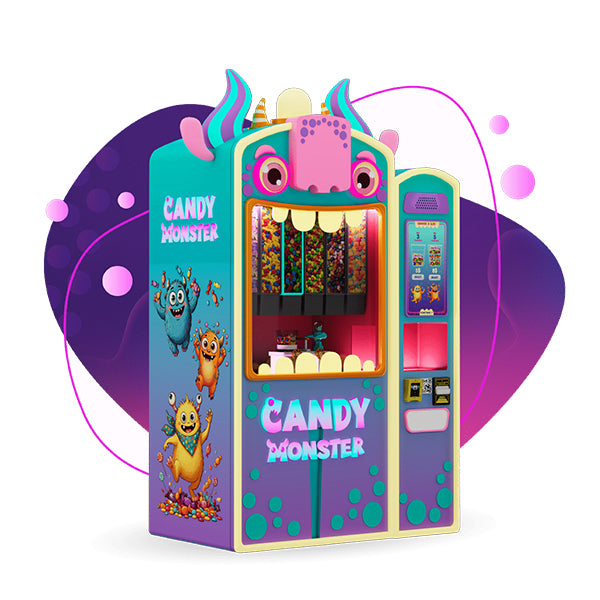 monsters inc toy vending machine Sweet Robo Candy Monster Machine — Game Room Shop