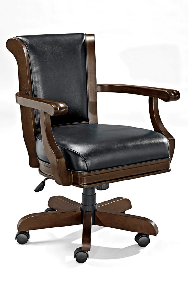 Brunswick Centennial Game Table Chairs-Gaming Chair-Brunswick-Espresso-Game Room Shop