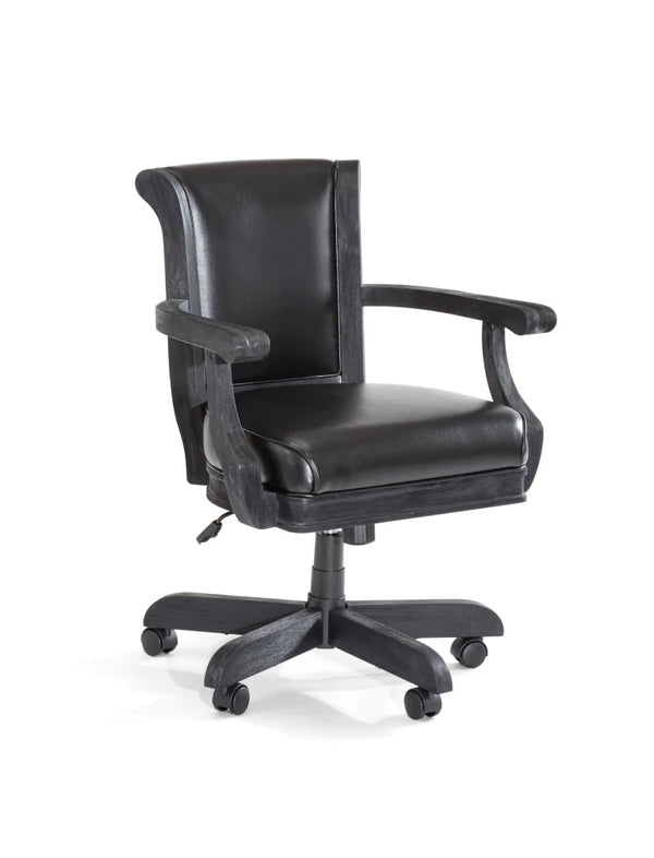Brunswick Centennial Game Table Chairs-Gaming Chair-Brunswick-Black Wire Brush-Game Room Shop