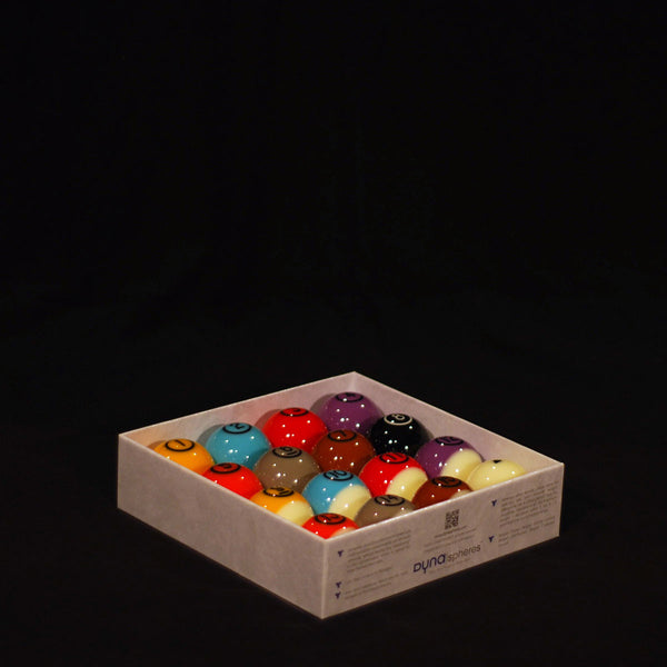 Championship Billiards Dynaspheres Pool US Tungsten 572-Billiard Balls-Championship Billiards-Game Room Shop