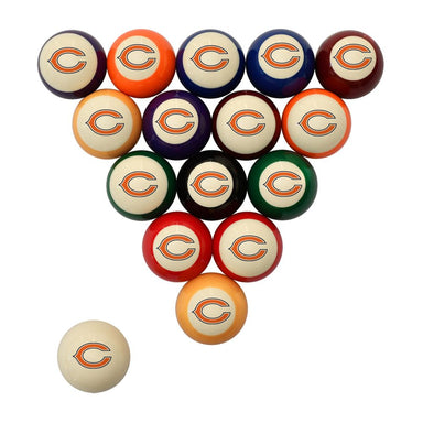 Imperial Chicago Bears Retro Ball Sets-Billiard Balls-Imperial-Game Room Shop