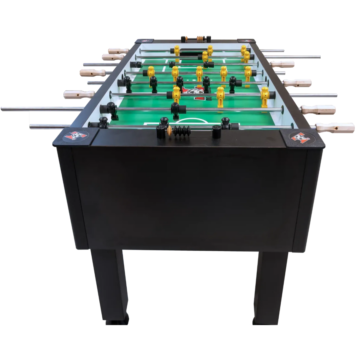 イタリアヴィンテージ クラシック トレフォイルコンソールドロワー ② Tornado Classic II Foosball Table – Commercial Style — Game Room Shop
