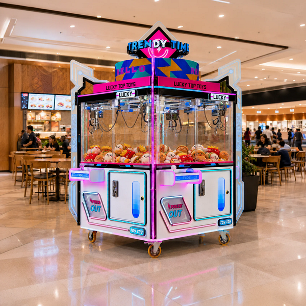 Claw Metro 4P Arena4 4-Player Island Mini Claw Machine
