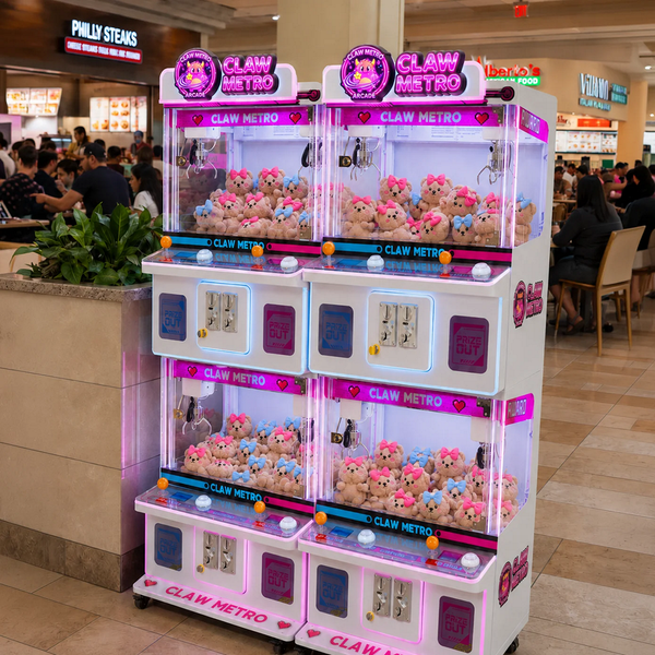 Claw Metro 4P MiniRush 4-Player Mini Claw Machine