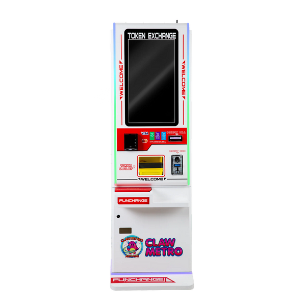 Claw Metro PlayPort Token Exchanger Machine