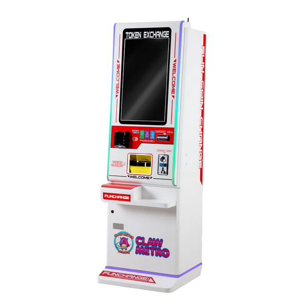 Claw Metro PlayPort Token Exchanger Machine