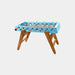 RS Barcelona RS3 Wood Foosball Table-Foosball Table-RS Barcelona-Cool Blue (MTO)-Game Room Shop