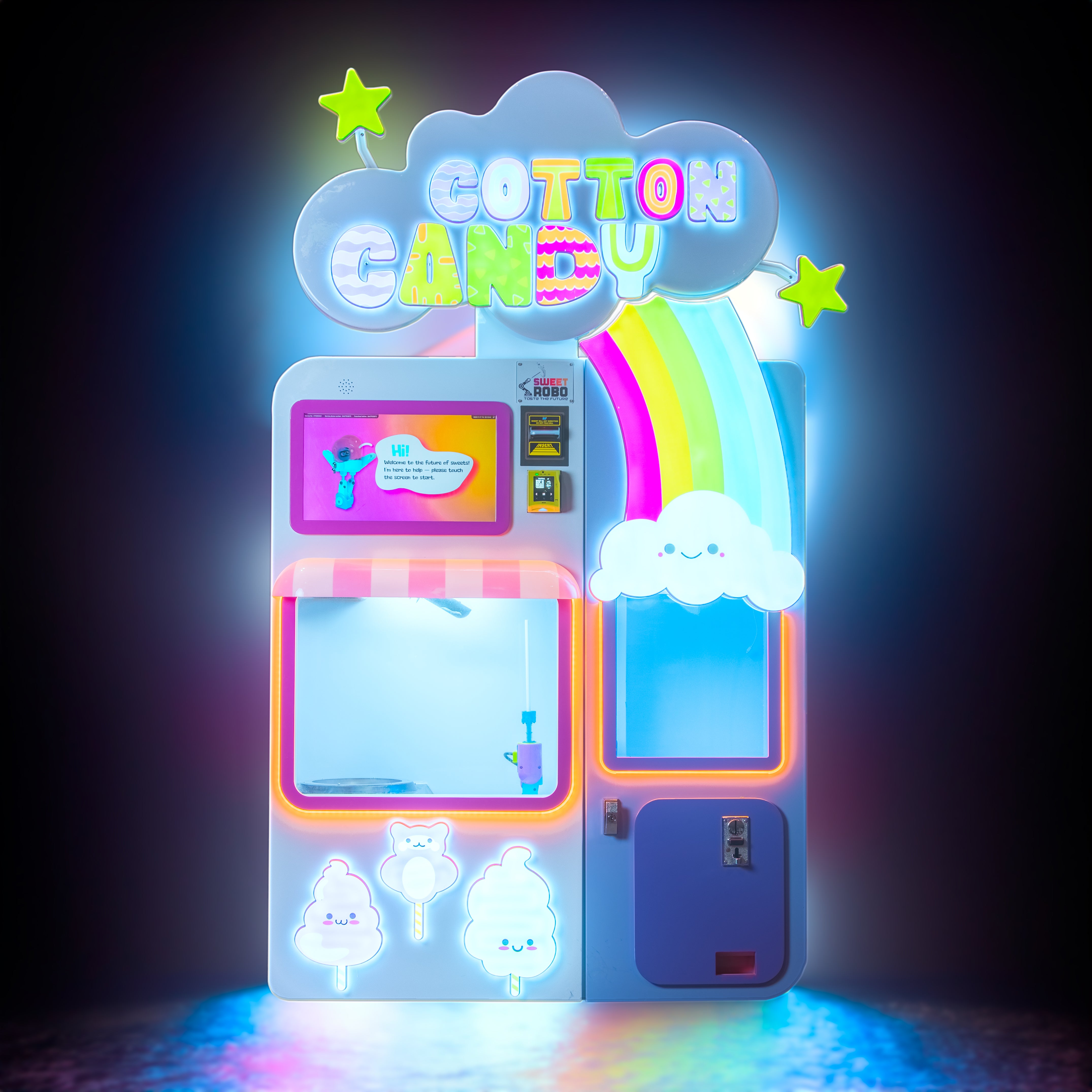 Sweet Robo Cotton Candy Robot VX — Game Room Shop