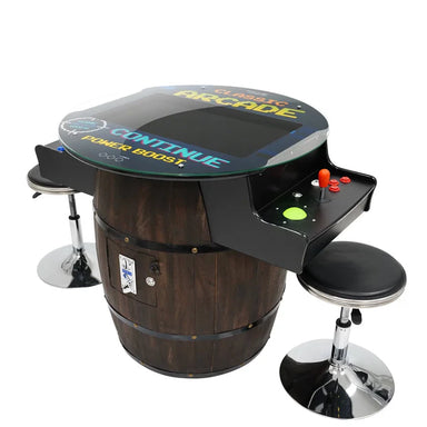 Creative Arcades Wine Barrel Cocktail Arcade Machine-Arcade Games-Creative Arcades-60 Games-No Thank You-Game Room Shop