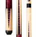 Cue and Case Lucasi Custom Stained & Natural Maple Pool Cue-Billiard Cues-Cue and Case-Purple-Game Room Shop