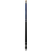 Cue and Case Players Wrapless Pool Cue-Billiard Cues-Cue and Case-Blue w/ Black & White Diamond-Game Room Shop