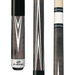 Cue and Case Players Wrapless Pool Cue-Billiard Cues-Cue and Case-Antique/Natural w/ Black & White Diamond-Game Room Shop