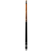 Cue and Case Players Wrapless Pool Cue-Billiard Cues-Cue and Case-Antique/Natural w/ Black & White Diamond-Game Room Shop