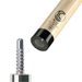 Cue and Case Pure X 30" Hybrid 10-Splice Zero Flexslim 11.75mm Cue Shaft-Billiard Cues-Cue and Case-Game Room Shop