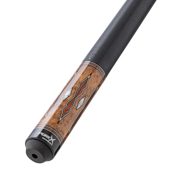 Cue and Case Pure X Coffee Stained Maple Pool Cue-Billiard Cues-Cue and Case-Game Room Shop