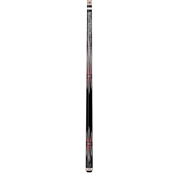 Cue and Case Pure X Grey Stained Maple Pool Cue-Billiard Cues-Cue and Case-Game Room Shop