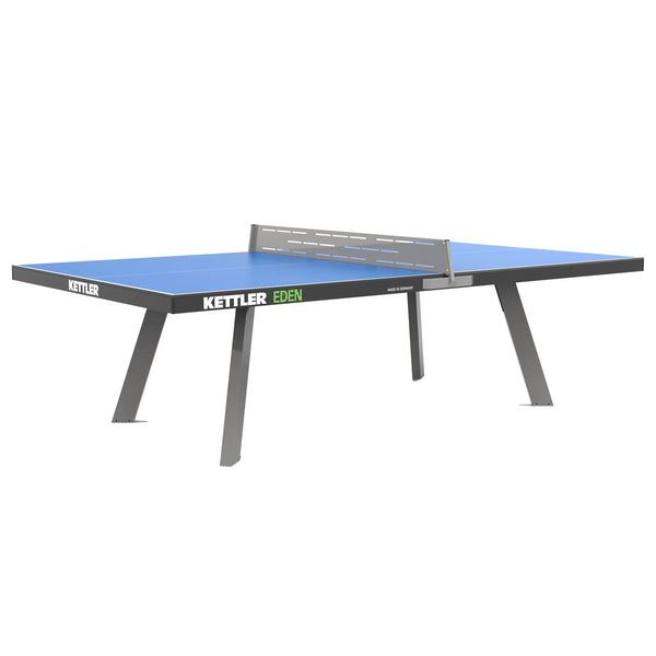 Eden Outdoor Stationary Table Tennis Table Blue