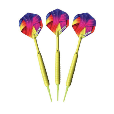 Elkadart Neon Soft Tip Darts 18 Grams-Darts-Game Room Shop-Yellow-Game Room Shop