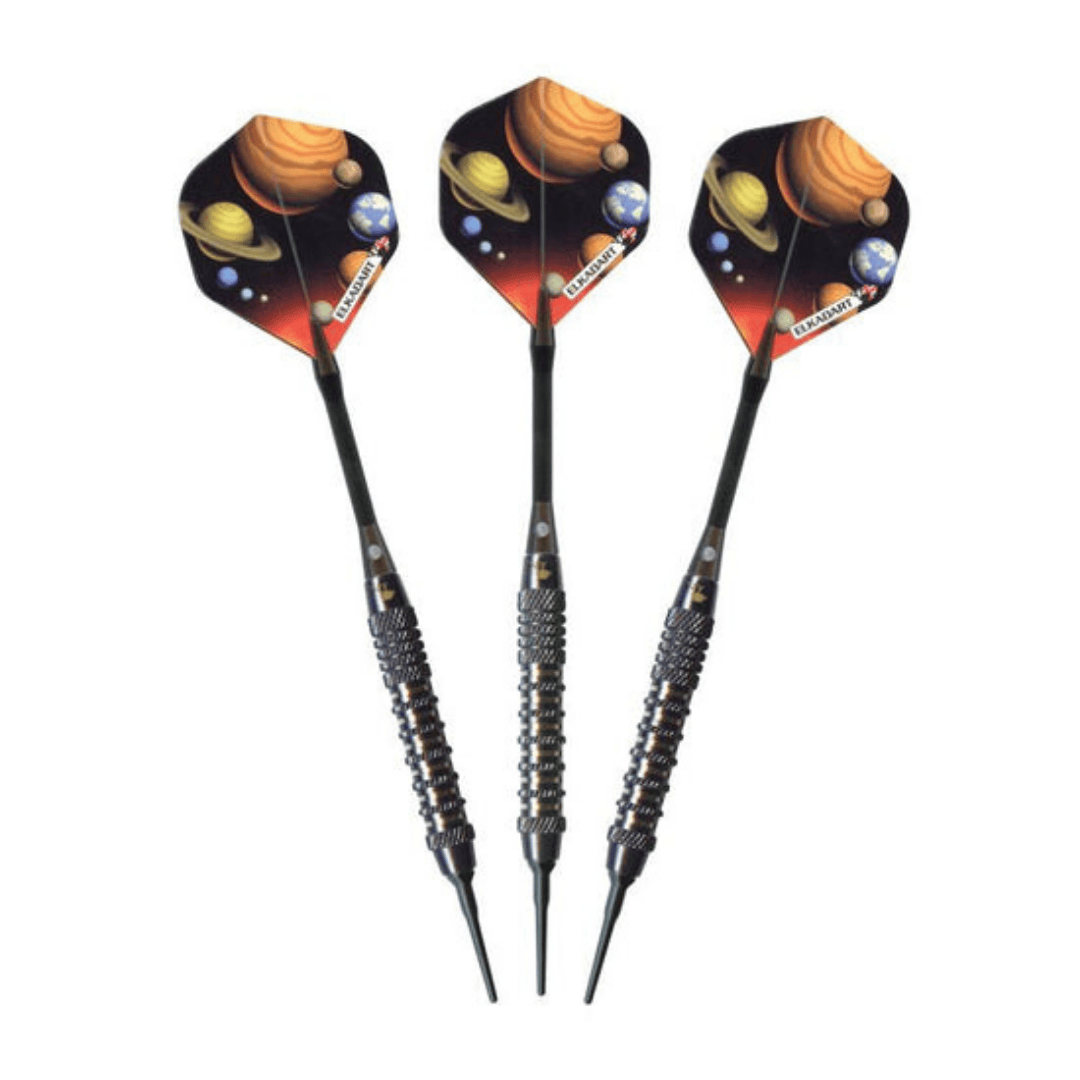 Elkadart Orbital Soft Tip Darts Knurl Ringed Barrel-Darts-GLD Products-16g-Game Room Shop