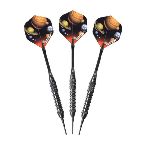 Elkadart Orbital Soft Tip Darts Knurl Ringed Barrel-Darts-GLD Products-16g-Game Room Shop