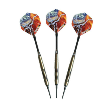 Elkadart Storm Soft Tip Darts-Darts-GLD Products-Black - 14g-Game Room Shop