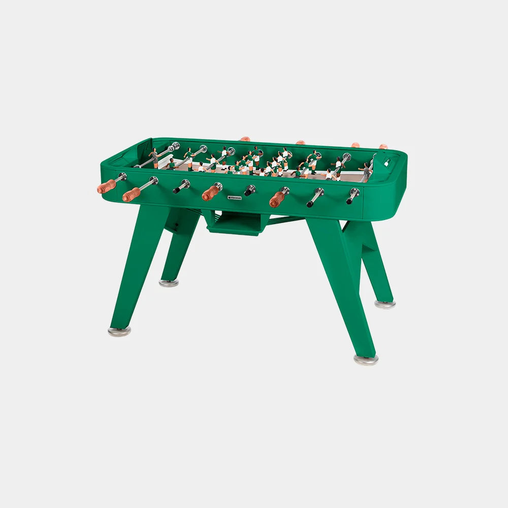 RS Barcelona RS2 Indoor/Outdoor Foosball Table-Foosball Table-RS Barcelona-Iron (Good for Indoor Use)-Emerald Green (MTO)-Game Room Shop