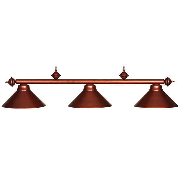 RAM Game Room 54" 3-light Metal Billiards Light-Pool Table Lights-RAM Game Room-English Tudor-Game Room Shop