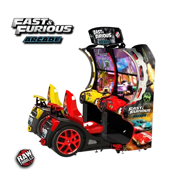 Raw Thrills Fast & Furious Arcade Standard 43"-Arcade Games-Raw Thrills-Single Unit-Game Room Shop