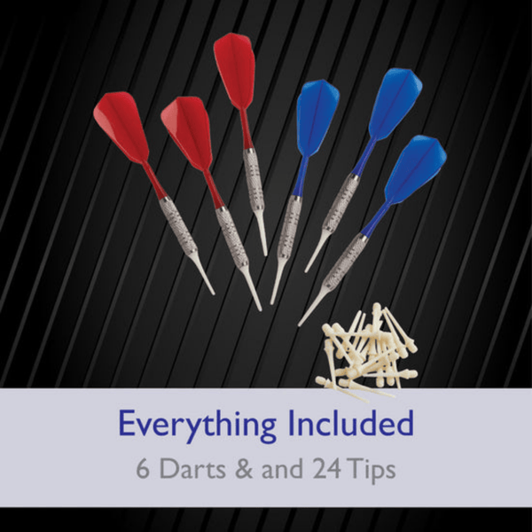 Fat Cat 727 Electronic Dartboard inclusions graphic
